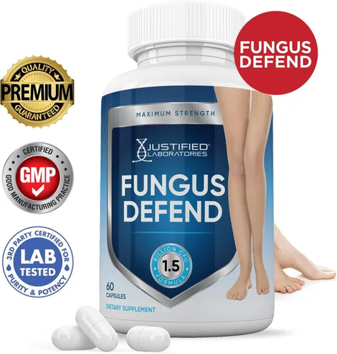 Vista 2 de Justified Laboratories (3 unidades) Hongus Defender Pills 1.5 mil millones UFC probiótico 180 cápsulas