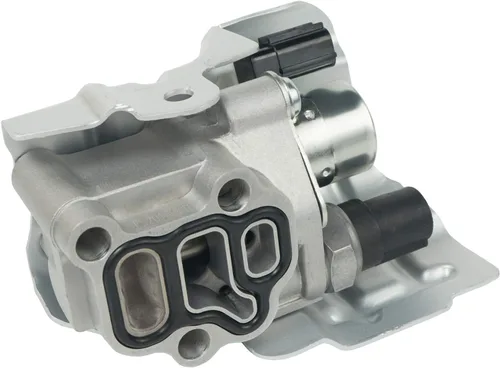 Vista 3 de 15810-RAA-A03 VTEC Válvula de carrete solenoide con interruptor de presión de aceite y junta compatible con 2.4L 2.0L Honda Accord, CR-V, Element