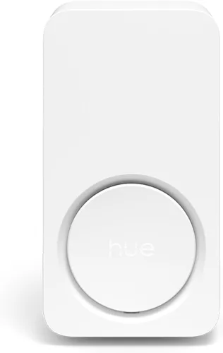 Vista 2 de Philips Hue Timbre inteligente seguro, notificaciones de sonido en tiempo real, se adapta a toma de corriente estándar, funciona con cámaras Hue