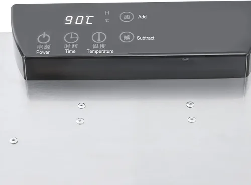 Vista 8 de 10-Tray Food Dehydrator 1000W Stainless Steel Dehydrators Beef Jerky Maker Meat Dehydrator 86-194℉ Temperature Control 55dB Low Noise with LED Smart