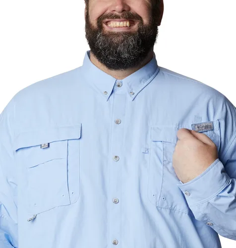 Vista 5 de Columbia PFG Bahama II - Camisa de pesca de manga larga para hombre, SPF 30