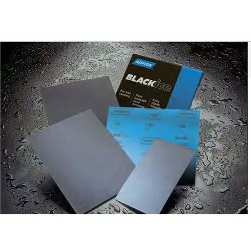 Vista 2 de Norton Black Ice - Grano 2000 de 5 1/2 x 9 pulgadas, paquete de 50 (NTN-39370)