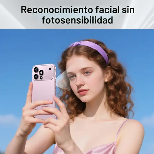 Vista 3 de Huness Teléfono celular desbloqueado de 17 PM 16+1TB, pantalla HD de 6.9 pulgadas, Android 15 7000mAh batería de larga duración, 5G/Dual SIM/botón
