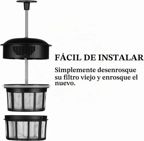 Vista 4 de ESPRO Microfiltro de repuesto para prensas francesas ESPRO Coffee & Tea, P1/P0, 12/16 onzas, microfiltro de café