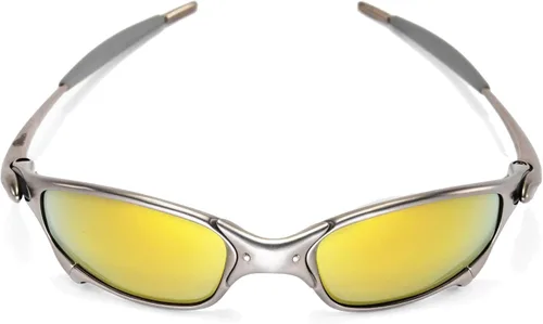 Vista 3 de Nueva walleva polarizadas Lentes de oro de 24K +, Color Morado Para Oakley Juliet