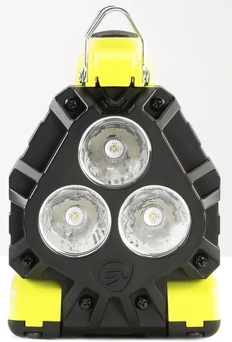 Vista 2 de Streamlight 44301 Div 2 Vulcan 180 Standard System-120V/100V AC AC/12V DC, incluye correa para el hombro, amarillo