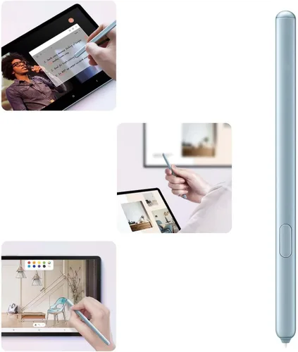 Vista 2 de Galaxy Tab S6 - Lápiz capacitivo de repuesto para Samsung Galaxy Tab S6 Stylus Touch S Pen con 5 puntas gratis, sin Bluetooth (azul nube)