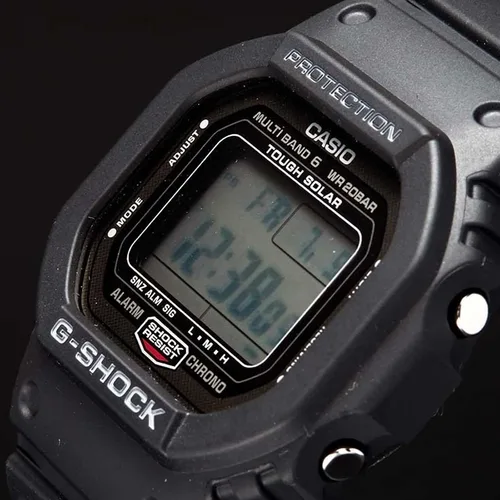 Vista 5 de Casio Reloj de cuarzo G-Shock para hombre, Negro -, Correa