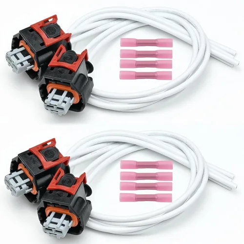 Vista 7 de 2 PIEZAS PT3739 Conector de coleta de inyector Reemplazo para motor Duramax L5P V8 6.6L Kit de coleta multiusos de equipo original