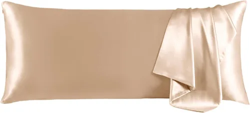 Vista 31 de THXSILK Funda de almohada 100% seda de morera para la salud del cabello y la piel, funda de almohada suave y lisa con cremallera oculta, ambos lados
