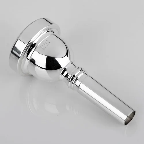 Vista 3 de Glory - Trombón profesional plateado con boquilla de 12c