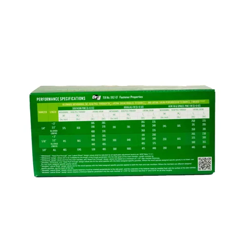 Vista 3 de SPAX Tornillos de retraso de madera estructural con cabezal de arandela exterior de 1/4" x 2-1/2", broca Torx T-Star (50 EA) incluida, resistente a