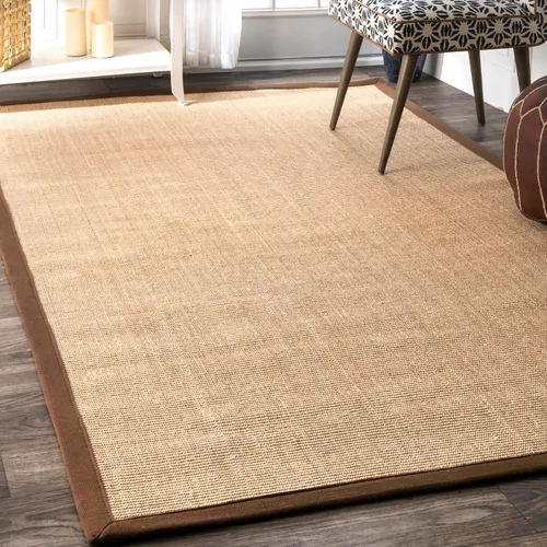 Vista 14 de nuLOOM Orsay - Alfombra casual de sisal, 2 pies 6 pulgadas x 14 pies, marrón