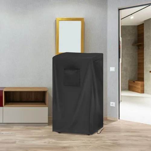 Vista 5 de Cubierta portátil para aire acondicionado, cubiertas de aire acondicionado para interiores, 19 x 16 x 30 pulgadas