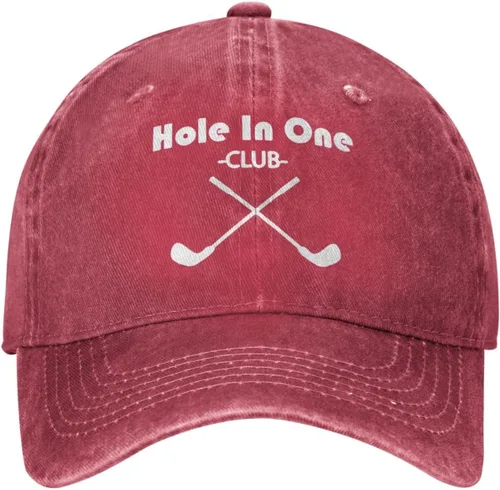 Vista 11 de Gorra divertida con agujeros en un club para hombre, gorra de béisbol vintage
