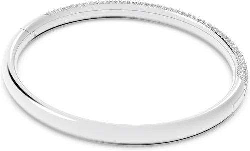 Vista 5 de Swarovski Stone Bangle Bracelet Collection, Clear Crystals, Pink Crystals