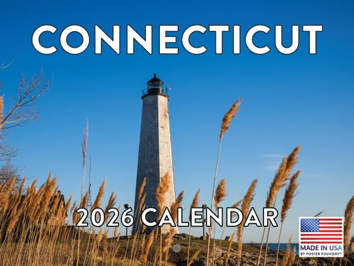 Vista 122 de Calendario de Alabama 2026 para pared, 12 meses, mensual, recuerdos escénicos de AL Hecho en Estados Unidos