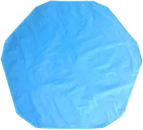 Vista 2 de Corralito para animales pequeños con almohadillas impermeables, forro reutilizable, parte inferior impermeable en ambos lados, apto para tienda