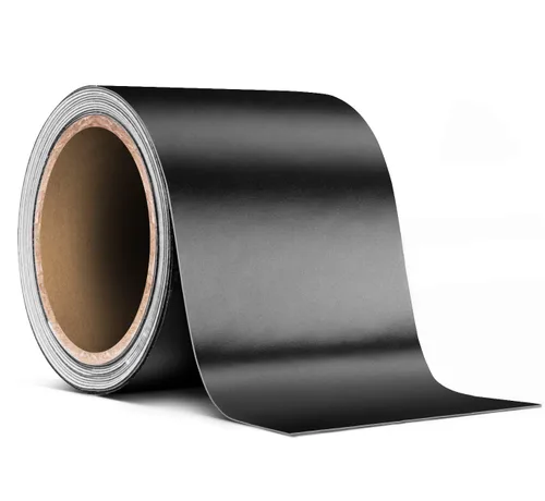 Vista 4 de VViViD - Rollo de cinta adhesiva de vinilo mate con liberación de aire, color negro, 0.25" X 30 pies