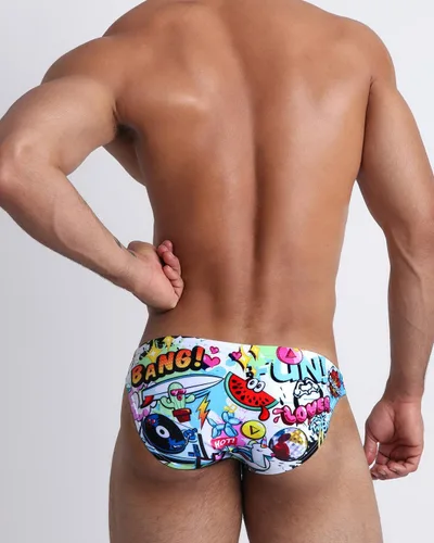 Vista 15 de Bang Men's Swimwear - Swim Mini Brief - Low Rise Fit Bikini Swimsuit