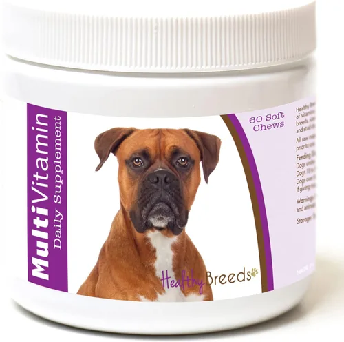 Vista 221 de Healthy Breeds Affenpinscher - Masticables blandos multivitamínicos, 60