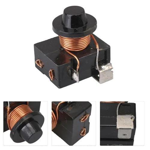 Vista 3 de Reemplazo de relé de compresor de bobina de 375 W para refrigerador de 1/2 HP, accesorios de refrigerador, paquete de 3