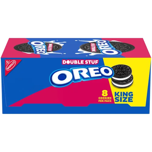 Vista 35 de OREO Galletas de sándwich de chocolate con crema sabor a chips de Java tamaño familiar, 17 onzas