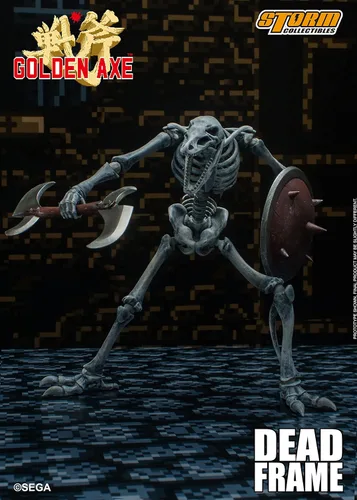 Vista 12 de Storm Collectibles Storm COLL Golden Axe Dead Frame 1/12 AF 2PK