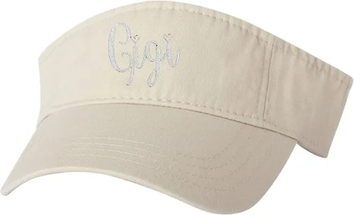 Vista 14 de Go All Out Gigi Idea de regalo para abuela, tía, coleta, visera bordada, sombrero para papá