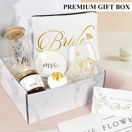 Vista 3 de Caja de regalo para futura novia, regalos de despedida de soltera, el mejor regalo de despedida de soltera para novia, despedida de soltera recién