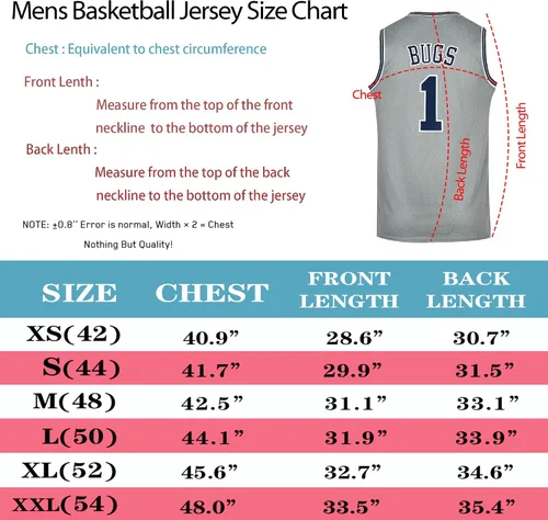 Vista 7 de Camiseta de baloncesto para hombre adulto #1 Bugs#10 Lola Costume Camisa de Halloween 90s Space Movie Jersey BlancoGris XS-XXL