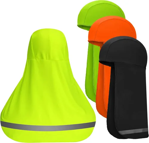 Vista 14 de Sintege 4 Piezas de Sombrero con Visera para Protección Solar para Cuello Sombrero de Enfriamiento Gorra para la Cabeza