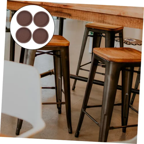Vista 6 de STOBOK Almohadillas protectoras para patas de muebles, protectores de pies de silla, cubiertas de patas de piso de madera dura, tapas de pies