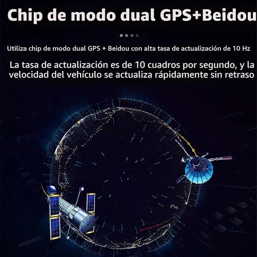 Vista 9 de Liiiyuan Velocímetro HUD, medidor de velocidad digital GPS con MPH, pantalla frontal para todos los coches, cable USB Plug & Play