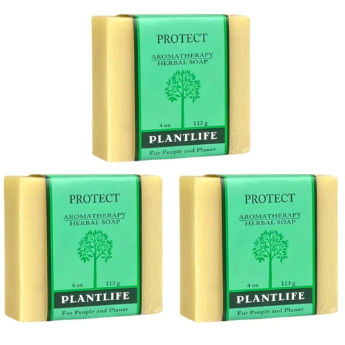 Vista 29 de Plantlife Ambrosia - Jabón hidratante y calmante para tu piel, hecho a mano con ingredientes a base de plantas, hecho en California en barra de 4