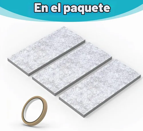 Vista 9 de Paneles de espuma aislante de doble capa para aire acondicionado portátil, kit de ventilación de ventana, kit de ventana de ventilación de secadora