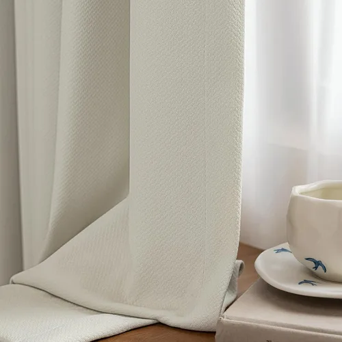 Vista 9 de FMFUNCTEX - Cortinas 100% opacas color beige de 40 x 63 pulgadas para dormitorio, 2 paneles Black out Drapes, Thermal Insulated Noise Reducing