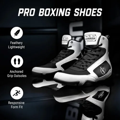 Vista 2 de Hayabusa Zapato de boxeo profesional para hombre y mujer