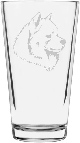 Vista 362 de Podenco Canario - Vaso de pinta de 16 onzas con temática de perro personalizado