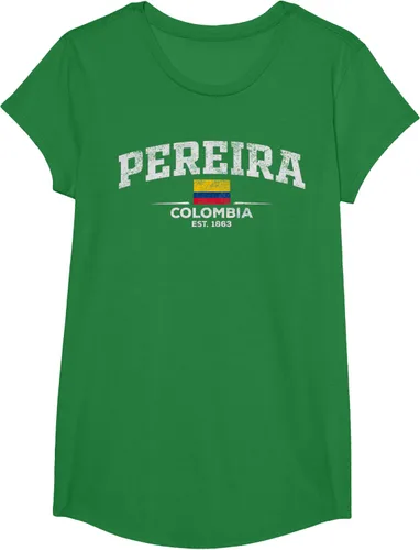 Vista 53 de Camiseta Pereira Colombia, Negro
