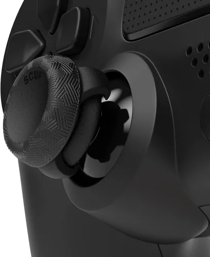 Vista 6 de SCUF Control Thumbstick Grips - 6 Pack with 2 Bases - Tactic - Joystick Thumb Grips For Xbox One and Xbox Series X & S, PS4, PS5, Nintendo Switch