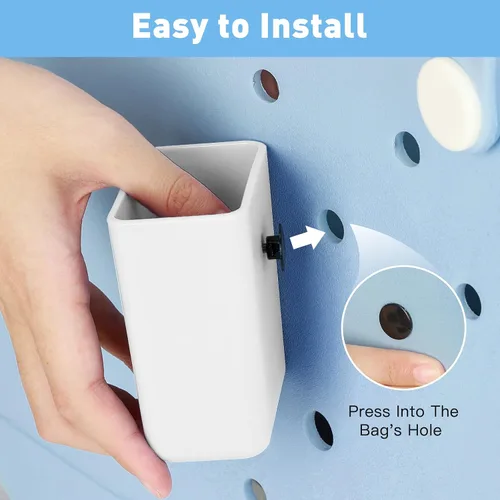 Vista 3 de Bogg - Organizador de bolsas Paquete de 2 soportes de almacenamiento con clip para bolsas Bogg Instalación interiorexterior Accesorios fáciles
