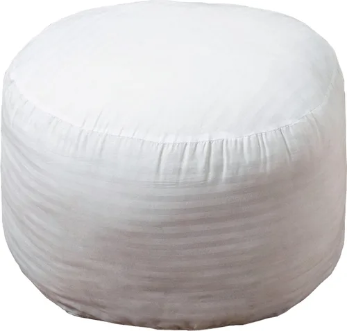 Vista 17 de Asuprui Puf otomano para el suelo, reposapiés otomano, sin relleno, 20 x 20 x 12 pulgadas, asiento redondo, puf, silla plegable, almacenamiento