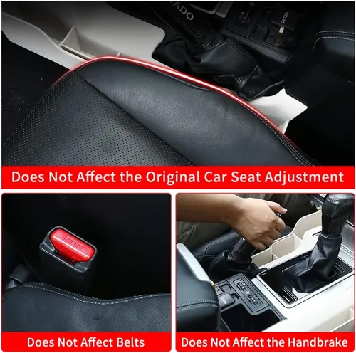 Vista 4 de Caja de almacenamiento de vasos de agua mejorada para Toyota Land Cruiser Prado 150 Fj150 LC150 2018-2023 Accesorios de modificación del asiento