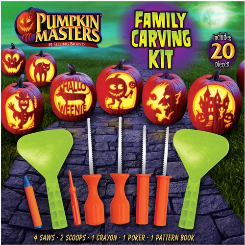 Vista 7 de Pumpkin Masters, juego de tallado, 1 unidad.