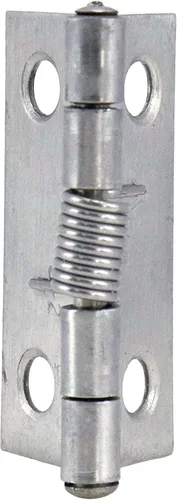 Vista 3 de MY MIRONEY Paquete de 10 bisagras de resorte de cierre automático de 1.5 pulgadas, bisagras de resorte con tornillos, accesorios de bricolaje
