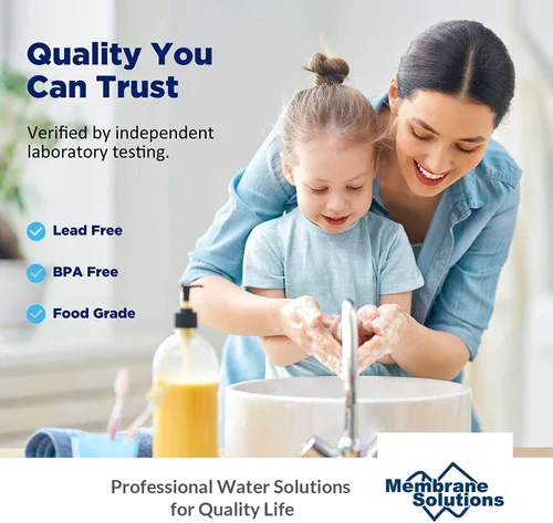 Vista 8 de Membrane Solutions - Paquete de 42 cartuchos de repuesto de filtro de agua para toda la casa de 10 x 2.5 pulgadas, filtros universales de sedimentos