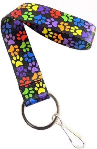 Vista 5 de Llavero de pulsera para perro, soporte para tarjetas de identificación (juego de 3)