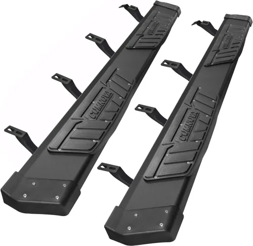 Vista 14 de COMNOVA AUTOPART Estribos de aluminio compatibles con Honda Ridgeline 2006-2014. Estribos laterales Ridgeline de 6.5 pulgadas, barras Nerf escalones