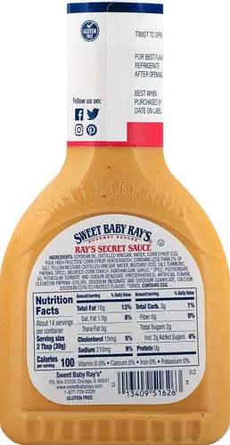 Vista 2 de Sweet Baby Ray's Salsa de inmersión, salsa secreta, 14 onzas (paquete de 3)